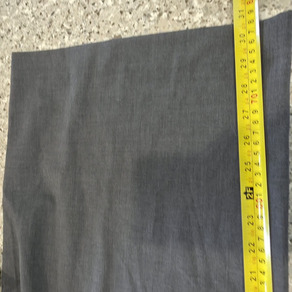 ZARA WOMAN Gray High Rise Paperbag Waist Wide Leg Ankle Dress Pants Sz Small.E43 - Picture 4 of 11